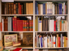 widok na biblioteczkę