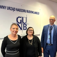 Dorota Cabańska, GINB i Anna-Riitta Kallinen, Kierownik Projektu RAVA3Pro, Michał Widelski, DG GUNB