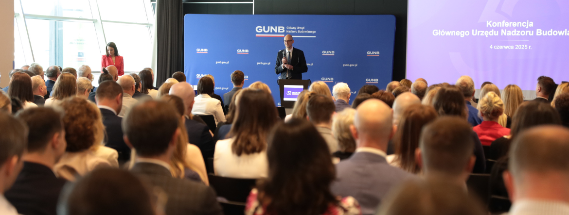 Konferencja szkoleniowo-jubileuszowa Głównego Urzędu Nadzoru Budowlanego
